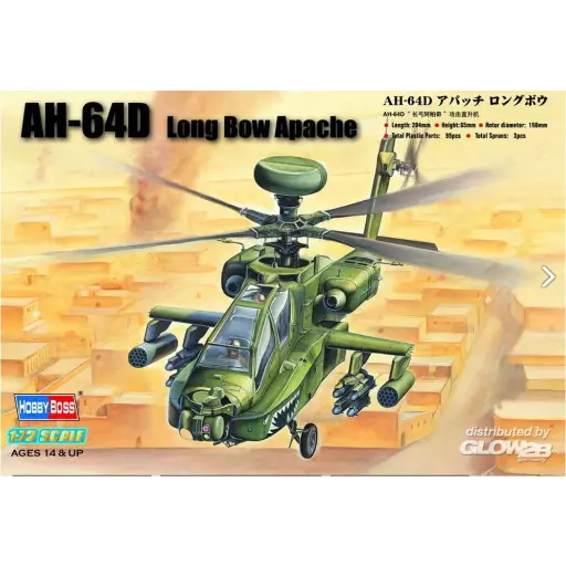 [HO87219] AH-64D ''Long Bow Apache'' - Hobby Boss 87219 - 1/72