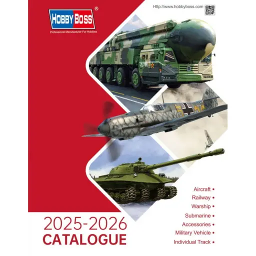[CAT.HOBBYBOSS2526] Catalogue HOBBY BOSS 2025 2026 - CAT.HOBBYBOSS2526 - 75 pages - Anglais
