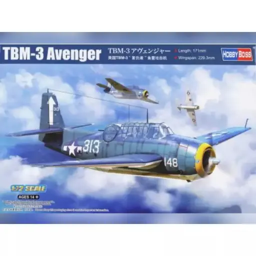 [HO87274] Avion TBM-3 Avenger - Hobby Boss 87274 - 1/72