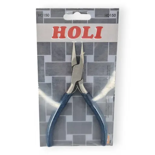 [HO150] Pince de précision bouts pointus, mâchoires plates - HOLI 150