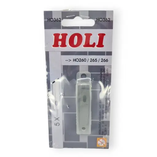 [HO362] Assortiment de 5 lames de cutter obliques - HOLI 362