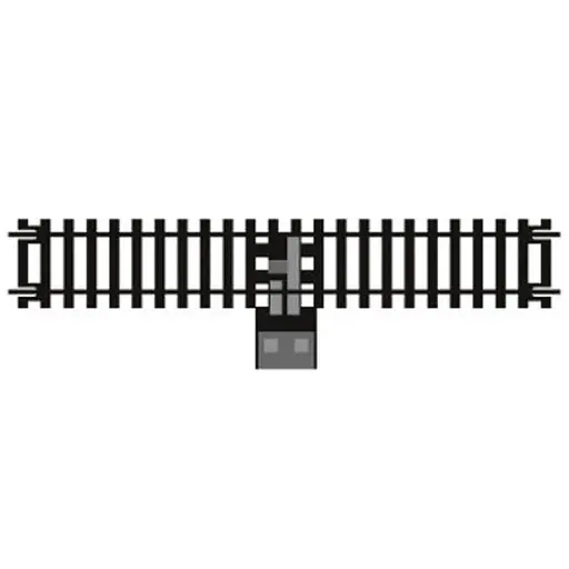 [HOR8206] Rail droit prise de courant 168mm