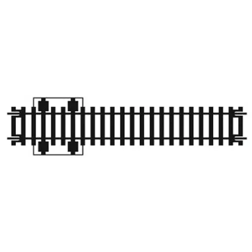 [HOR618] Rail de Coupure - 168mm - Code 100 - Hornby 618 - HO: 1/87