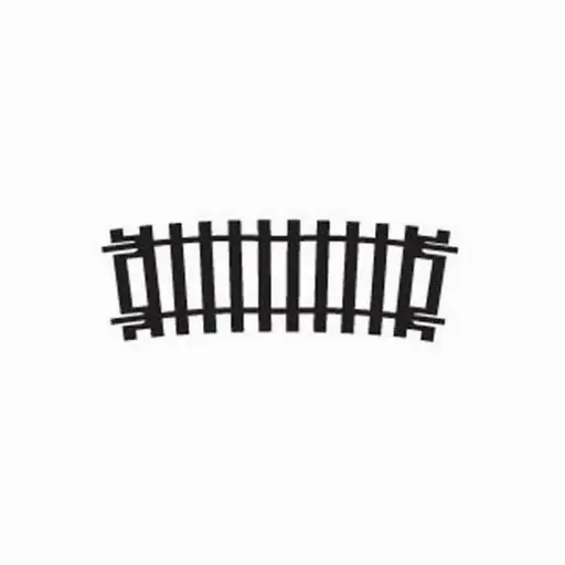 [HOR643] Rail courbe R2 438 mm 11,25° code 100 - Hornby R643 - HO 1/87 - 2R