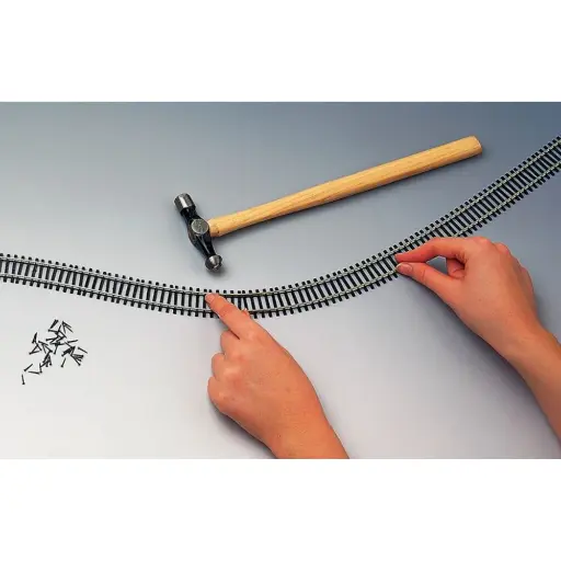 [HOR621] Rail droit flexible long 970mm - Hornby R621 - HO 1/87 - Code 100