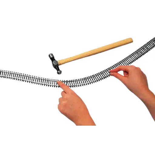 [HOR8090] Rail Semi-Flexible - 914MM - Hornby 8090 - Code 100 - HO 1/87