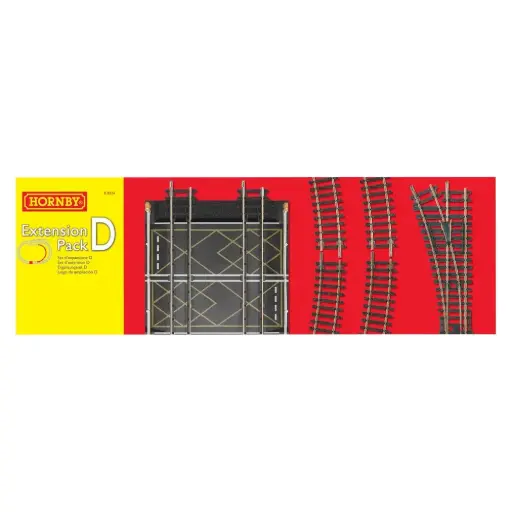[HOR8224] Set d'extension D code 100 - Hornby R8224 - HO 1/87 - 2R