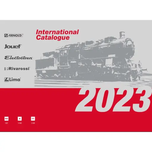 [HOHP2023] Catalogue HORNBY 2023 "ARNOLD-ELECTROTREN-JOUEF-LIMA-RIVAROSSI"