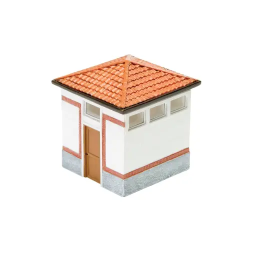 [HC8062] Petites toilettes annexe pour gare HORNBY HC8062 - HO 1/87 - 60x60x65mm
