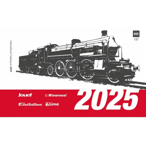 [HOHP2025HO] Catalogue Hornby 2025 - HORNBY HP2025HO - HO 1/87 - FR / EN / DE / ES / IT