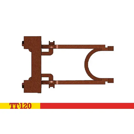 [HOTT8010] Arrêt tampon - Hornby TT8010 - 1/120