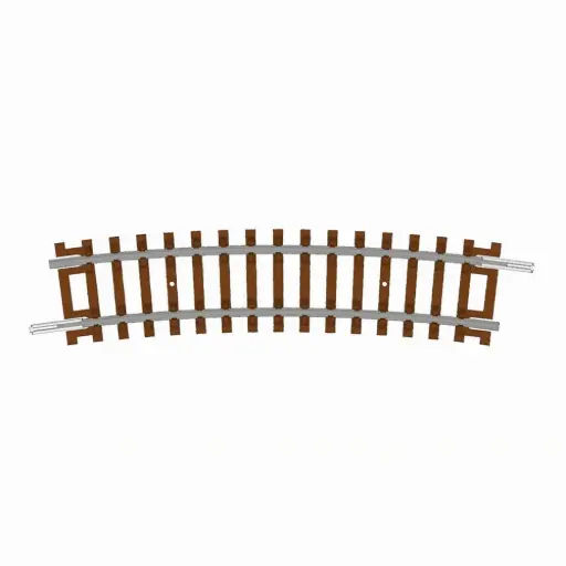 [HOTT8016] Rail courbe 353 mm 15° code 80 - Hornby TT8016 - TT 1/120 - 2R