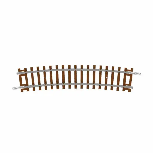 [HOTT8017] Rail courbe 396 mm 15° code 80 - Hornby TT8017 - TT 1/120 - 2R