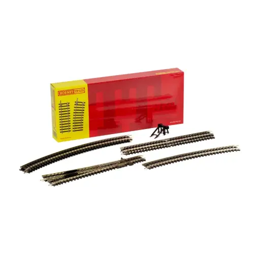 [HOTT8033] Pack d'extension de voie 4 code 80 - Hornby TT8033 - TT 1/120 - 2R