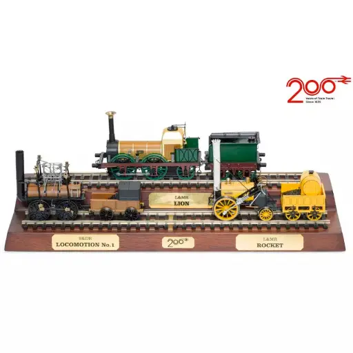 [R30445] Coffret anniversaire « 200 ans de chemin de fer » - Hornby R30445 - OO 1/76 - Ep I - Analogique - 2R