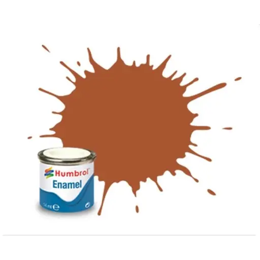 [HUAA0672] Peinture cellulosique couleur Cuir Mat N°62 - Humbrol AA0672- 14 mL