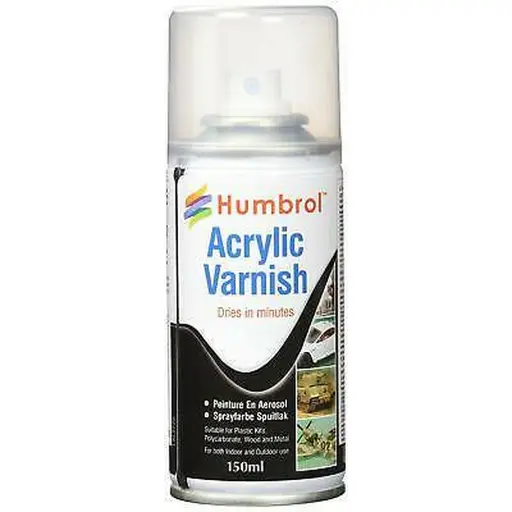 [HUAD6049] Vernis Mat En Spray 150Ml Pour Peinture Acrylique - Humbrol