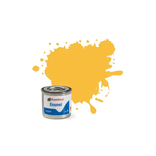 [HUAA0076] Chamois clair Light Buff N° 7 - Humbrol HUAA0076 - 14 ML