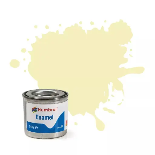 [HUAA0446] Peinture maquette enamel Ivoire Brillant - Humbrol AA0446