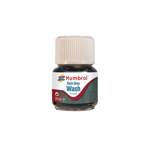[HUAV0204] Enamel Wash Gris Foncé - Humbrol HUAV0204 - 28 ML