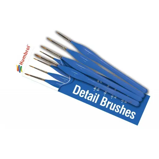 [HUAG4304] Set de Pinceaux pour détail - Humbrol AG4304