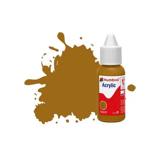 [HUDB0026] Peinture acrylique n°26 - couleur Kaki MAT HUMBROL DB0026 | 14 mL