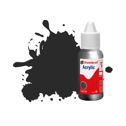 [HUDB0053] Peinture acrylique n°53 - Gunmetal - Métallique - Humbrol DB0053 - 14 mL