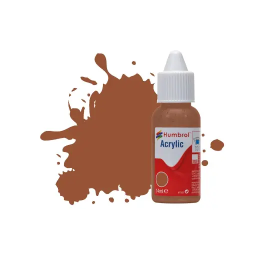 [HUDB0070] Peinture acrylique n°70 - couleur rouge brique MAT HUMBROL DB0070 | 14 mL