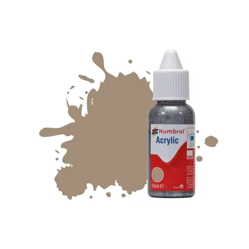 [HUDB0072] Peinture acrylique n°72 - couleur kaki forêt MAT HUMBROL DB0072 | 14 mL