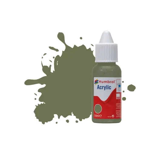[HUDB0105] Peinture acrylique n°105 - couleur vert marine MAT HUMBROL DB0105 | 14 mL