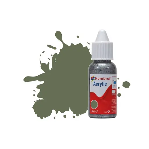 [HUDB0106] Peinture acrylique n°106 - couleur gris océan MAT HUMBROL DB0106 | 14 mL