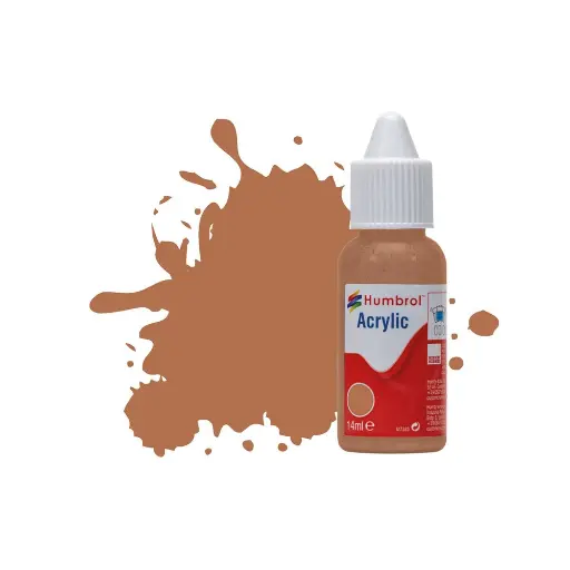 [HUDB0119] Peinture acrylique n°119 - couleur terre claire MAT HUMBROL DB0119 | 14 mL
