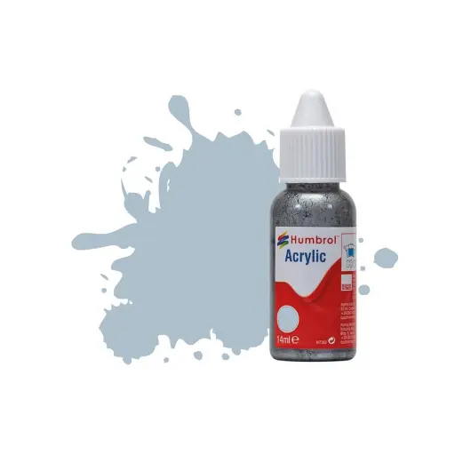[HUDB0127] Peinture acrylique n°127- couleur gris fantôme US SATIN HUMBROL DB0127 - 14 mL