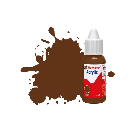 [HUDB0160] Peinture acrylique n°160 - couleur rouge camouflage allemand MAT HUMBROL DB0160 - 14 mL