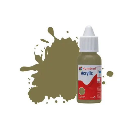 [HUDB0226] Peinture acrylique n°226 - couleur vert intérieur MAT HUMBROL DB0226 - 14 mL