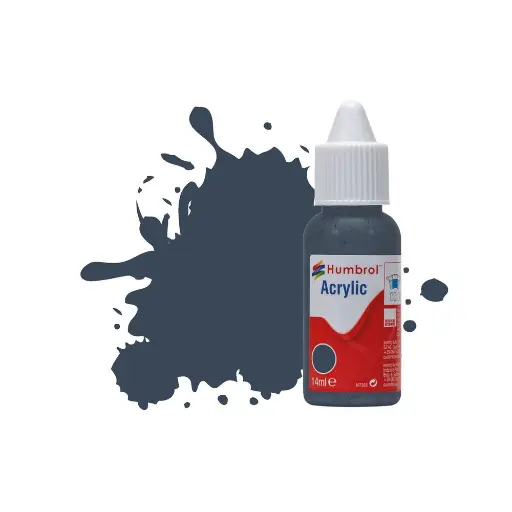 [HUDB0245] Peinture acrylique n°245 - couleur gris MAT HUMBROL DB0245 | 14 mL