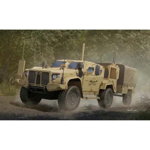 [IL53568] Véhicule blindé tactique léger américain M1280 LMTV avec remorque M1101 - I Love Kit 53568 - 1/35