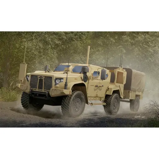 [IL63568] Véhicule blindé tactique léger américain M1280 avec remorque M1101 - I Love Kit 63568 - 1/35