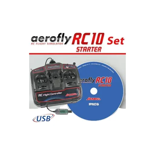 [IK3092051] Simulateur de vol RC Aerofly RC10 Starter - Ikarus 3092051