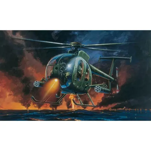 [IT017] Hélicoptère AH-6 Night Fox - ITALERI I017 - 1/72