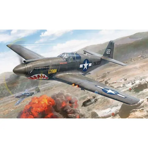 [IT1423] Avion P-51A Mustang - ITALERI I1423 - 1/72 - 1939-1945