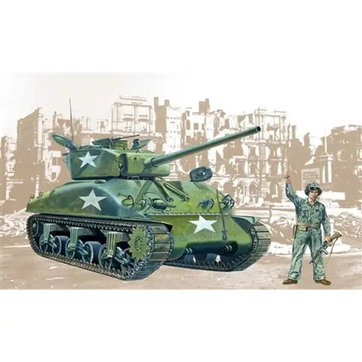 [IT225] Char M4A1 Sherman - ITALERI I225 - 1/35