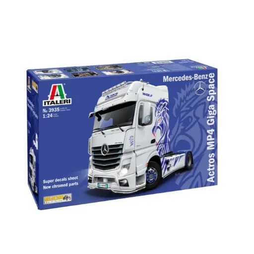 [I3935] Mercedes-Benz Actros MP4 Giga Space - ITALERI 3935 - 1/24