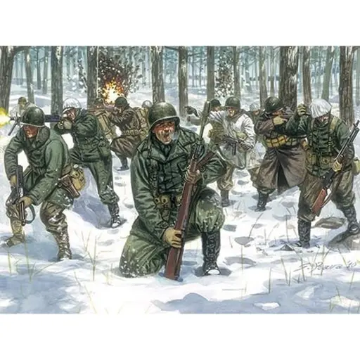 [IT6133] Infanterie U.S. en tenue hivernale WWII - Italeri 6133 - 1/72