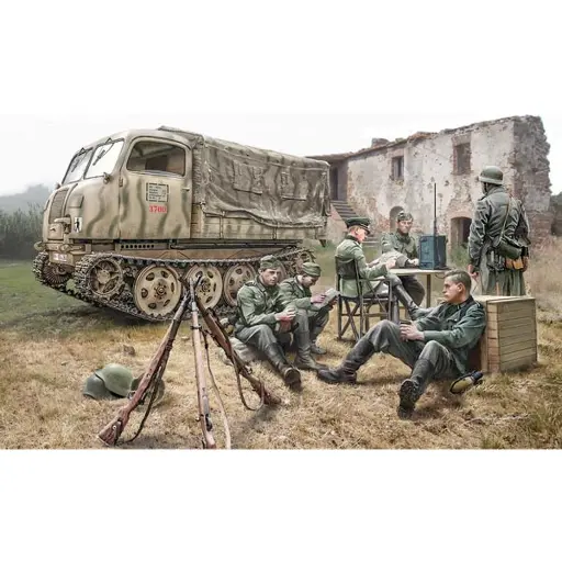 [IT6549] Militaire - Steyr RSO/01 et Soldats Allemands - ITALERI 6549 - 1/35