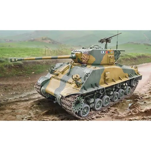 [IT6586] Véhicule militaire - M4A3E8 Sherman Guerre de Corée - ITALERI 6586 - 1/35