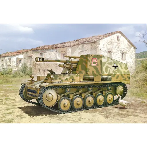 [IT7061] Char Sd.Kfz.124 Wespe - Italeri I7061 - 1/72