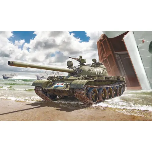 [IT7081] Char Moyen Soviétique T-55 - Italeri I7081 - 1/72