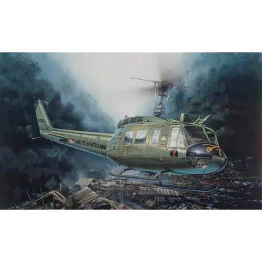 [IT849] Hélicoptère UH-1D Slick - ITALERI I849 - 1/48