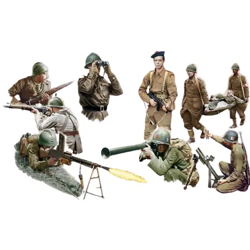 [IT6189] Infanterie FFL 2ème G.M. - Italeri 6189 - 1/72